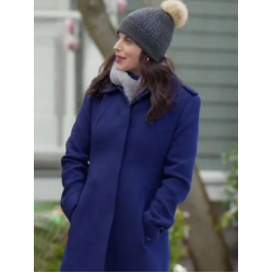 Believe in Christmas Meghan Ory Blue Coat