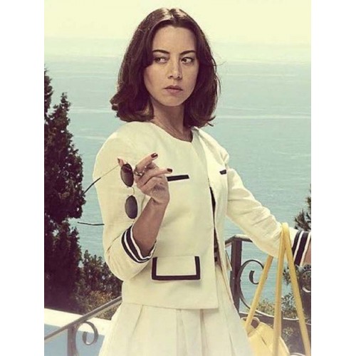 The White Lotus Season 2 Aubrey Plaza Jacket