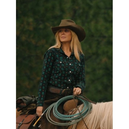 Yellowstone S05 Beth Dutton Printed Shirt