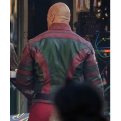 Red One Dwayne Johnson Leather Jacket