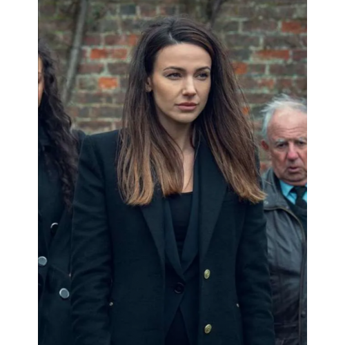 Fool Me Once S01 Maya Stern Black Coat