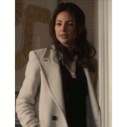 Michelle Keegan Fool Me Once White Coat