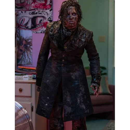 Lisa Frankenstein Cole Sprouse Black Coat
