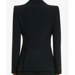Fool Me Once Maya Stern Black Blazer