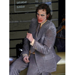 Joker Folie à Deux Arthur Fleck Grey Suit