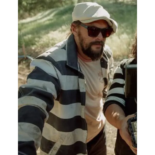 On The Roam Jason Momoa Black White Jacket