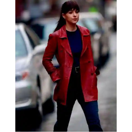 Madame Web Cassandra 2024 Leather Coat