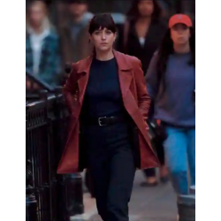 Madame Web Cassandra 2024 Leather Coat