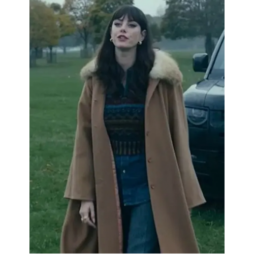 The Gentlemen Susie Glass Shearling Coat