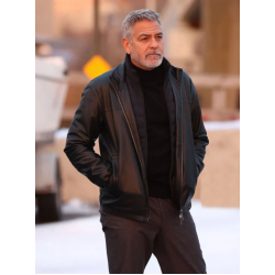 Wolves George Clooney Leather Jacket