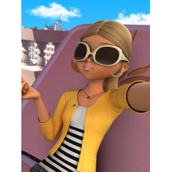 Chloe Bourgeois Ladybug & Cat Noir Awakening Leather Jacket
