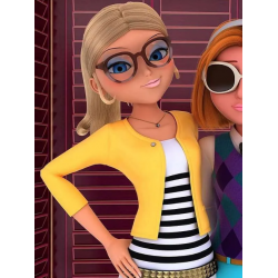 Chloe Bourgeois Ladybug & Cat Noir Awakening Leather Jacket