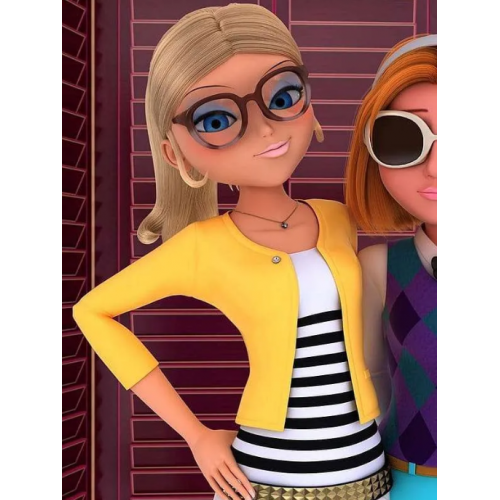 Chloe Bourgeois Ladybug & Cat Noir Awakening Leather Jacket