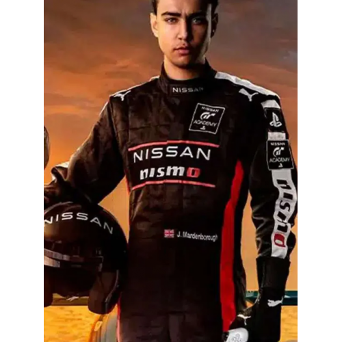 Archie Madekwe Gran Turismo Black Jacket