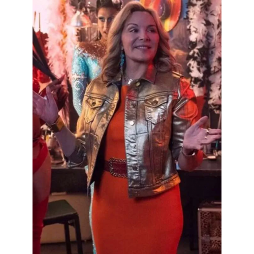 Madolyn Addison Glamorous S01 Golden Jacket
