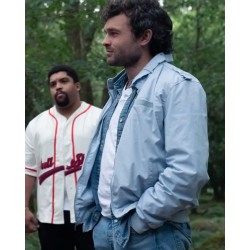 Cocaine Bear Alden Ehrenreich Bomber Jacket