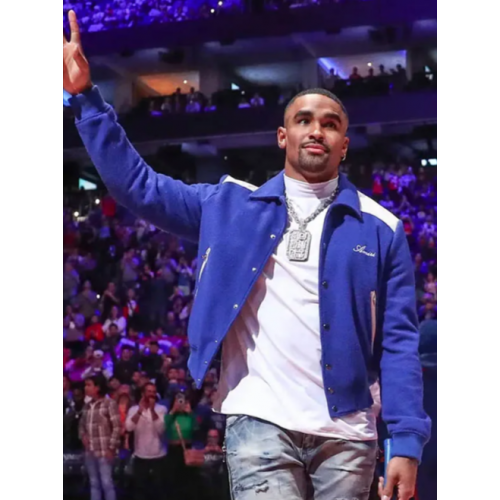 Jalen Hurts Amiri Varsity Jacket