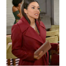The Young and the Restless Zuleyka Silver Coat