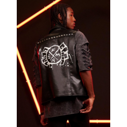 Across the Spider-Verse Spider-Punk Leather Vest