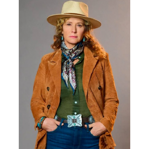 Ride Nancy Travis Brown Coat