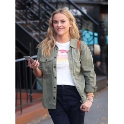 Your Place or Mine Reese Witherspoon Grey Jacket
