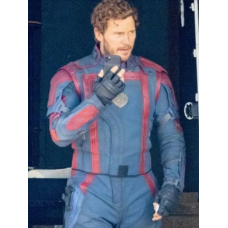 Guardians of The Galaxy 3 Chris Pratt Leather Jacket