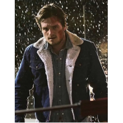 Josh Hutcherson Burn Blue Jacket