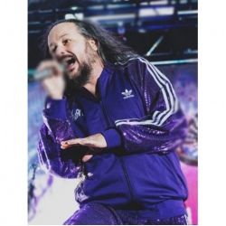 Jonathan Davis Purple Sequin Tracksuit