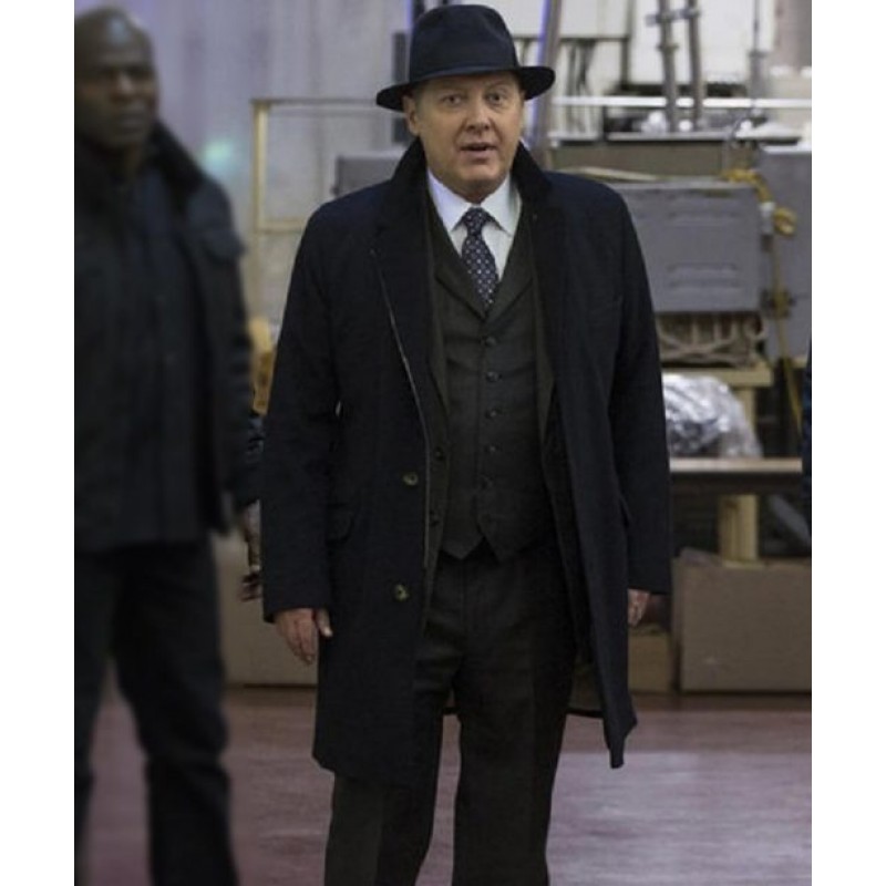 musikkens kam Krydret The Blacklist Raymond Reddington Coat - Celebs Movie Jackets