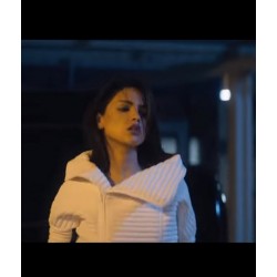 Bloodshot Eiza Gonzalez White Jacket