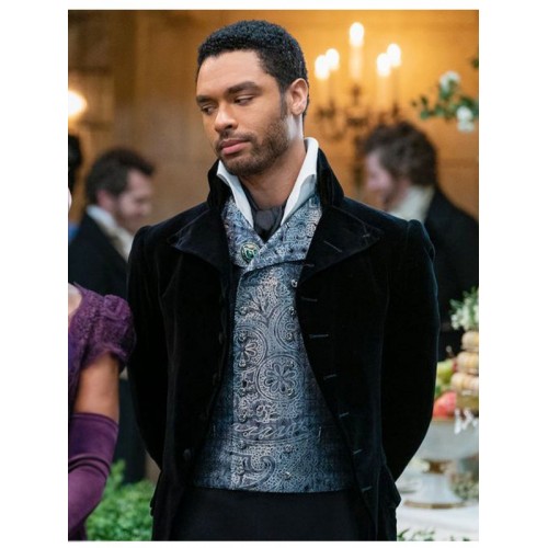 Bridgerton Simon Basset Black Tailcoat