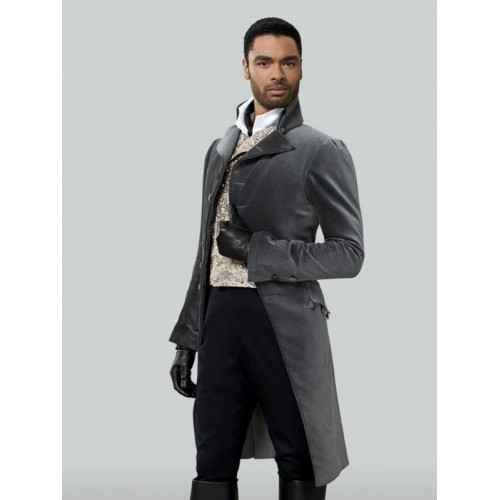 Bridgerton Simon Basset Grey Tailcoat - Celebs Movie Jackets