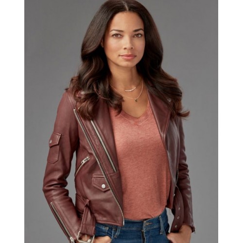 Redemption in Cherry Springs Rochelle Aytes Leather Jacket