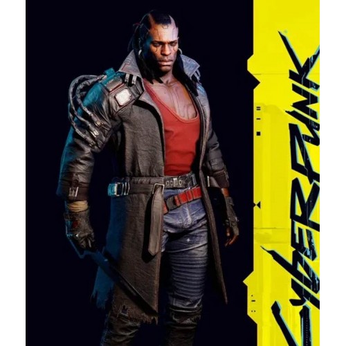Cyberpunk 2077 Placide Leather Coat