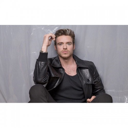 The Eternals Ikaris Black Leather Jacket
