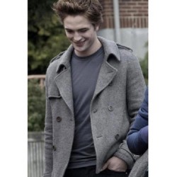 Twilight Edward Cullen Grey Wool Jacket