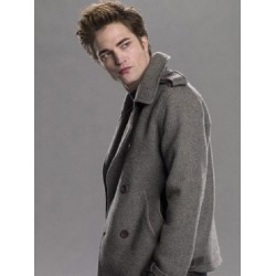 Twilight Edward Cullen Grey Wool Jacket