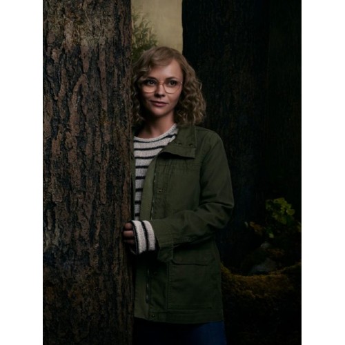Yellowjackets 2021 Misty Green Cotton Jacket