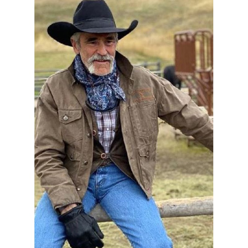 Forrie J. Smith Yellowstone Lloyd Leather Jacket - Celebs Movie Jackets