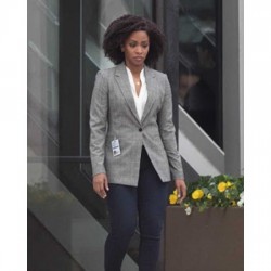 Blue Blazer Jacket worn by Val Turner (Ryan Michelle Bathe) as seen in The  Endgame TV show outfits (Season 1 Episode 4)