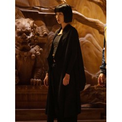 Shang-Chi Xialing Black Long Coat